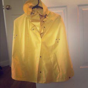 Burberry rain cape